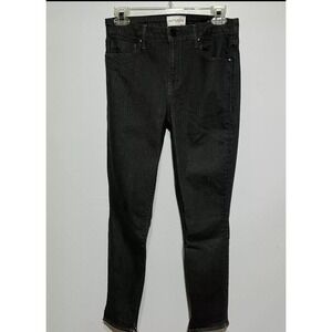 Parker Smith Skinny Jeans Womens 27 Gray Stretch Mid Rise Cotton‎ Blend
